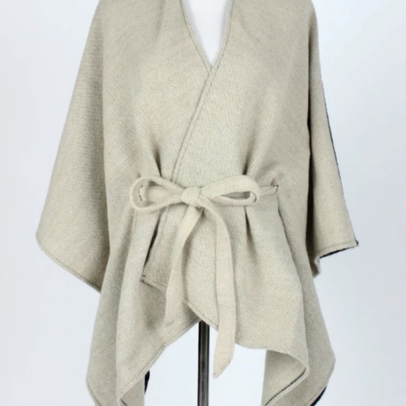 One Size Fits Most Belted Shawl. - Picture 3 of 3